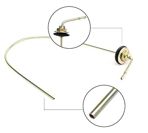 Inovey 600mm Auto Wasser Kraftstofftank Standrohr Pick Up Diesel Auto Öltank Extractor 5mm OD X 3mm ID