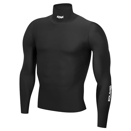 T-shirt compression running et fitness WackySox ATAK Sports pour l'hiver