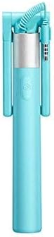 Selfie Stick, Linker One-piece U-Shape Battery Free Selfie Stick Extendable Cable Control (No Bluetooth No Battery) Self-portrait Monopod Pole with Mount Holder for Apple iPhone 6/6 Plus/5/4, iPod, Samsung Galaxy and Most Other Smartphones(Blue)