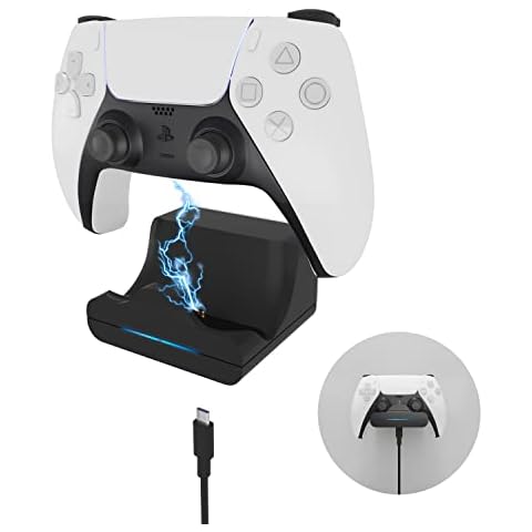 sciuU Wall Mount Charging Station for PS5 Controllers Cover