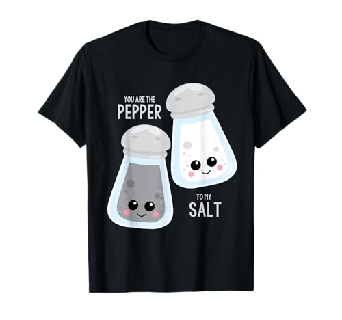 Sei il pepe per il mio migliore amico di sale San Valentino Maglietta
