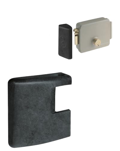 Assa Abloy Corni Bocchetta intelligente compatibile con serratura per porte in ferro MULTIPLA N0A50000000, Grigio, reversibile