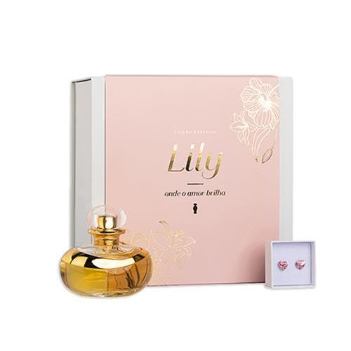 Lily Coffret Edición Limitada con Eau de Parfum y Pendientes Swarovski, Set de Regalo
