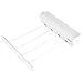 Wäscheständer Retractable, 3,2 M 4 Linien Retractable Kleidung Airer Indoor Wäscheservice Wandhalterung Trockner