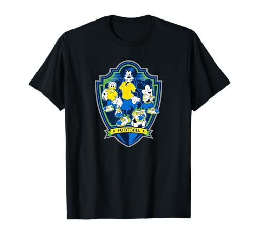 T-shirt foot Mickey nostalgie Disney le bonheur du sport en famille