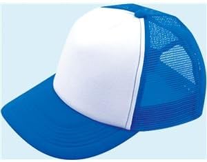 (まとめ)アーテック チームキャップ ブルー(青) 【&times;15セット】