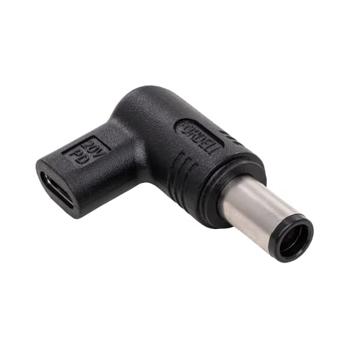 Akyga Plug for Universal Notebook Adapter AK-ND-C08 USB-C / 7.4 x 5.0 mm + pin Dell (Compatible with Dell Laptops power less than 100W)