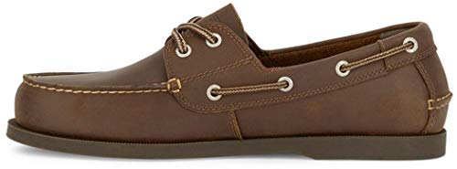 DOCKERS Mens Mens Vargas Leather Casual Classic Boat Shoe4