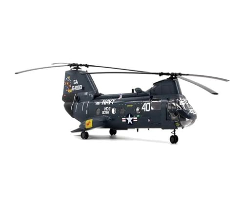 Helicóptero CH-46D Sea Knight juguete de aleación resistente para niños 1/72 3