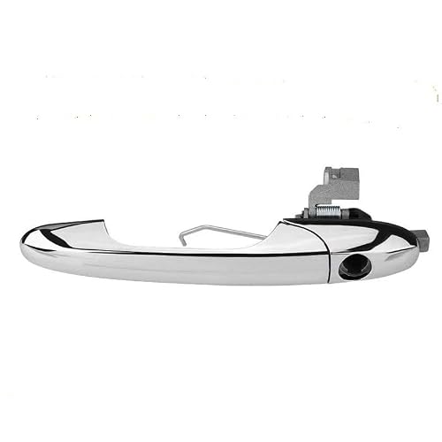 Reokip Lhd Driver Side Left Right Hand Drive Exterior Door Handle Chrome 68069943Ac 68069942Ab For Fiat 500 500C 2007-2010 2011 2012 2013 2014 2015 2016 2017 2018(Lhd Driver Side)