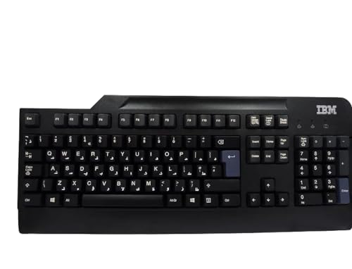 Image of IBM USB Keyboard Pro Fullwidth Keyboard 104 Keys -Black