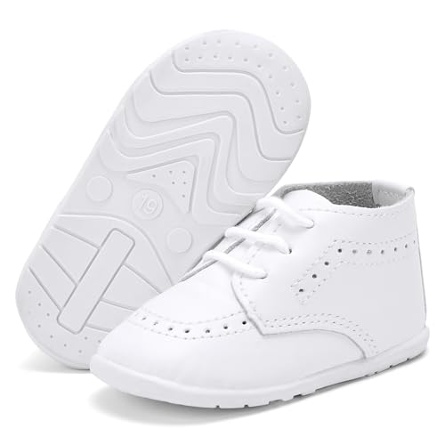 Infant Boys Girls Classic PU Leather Wedding Loafers Brogue Toddler Oxford Dress Shoes First Steps Walking Flat Lazy Non-Slip Shoes2