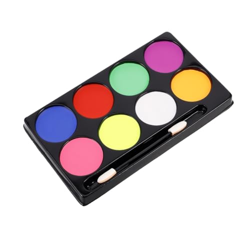 FRCOLOR Bálsamo De Maquillaje De Pintura Corporal Pintura Corporal Para Cosplay Pintura Facial Artística Paleta De Pintura Facial a Base De Aceite Pintura Facial Festiva Caja De Plástico