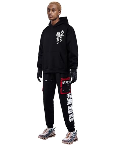 Niepce Inc Men's Streetwear Cargo Jogger Pants4