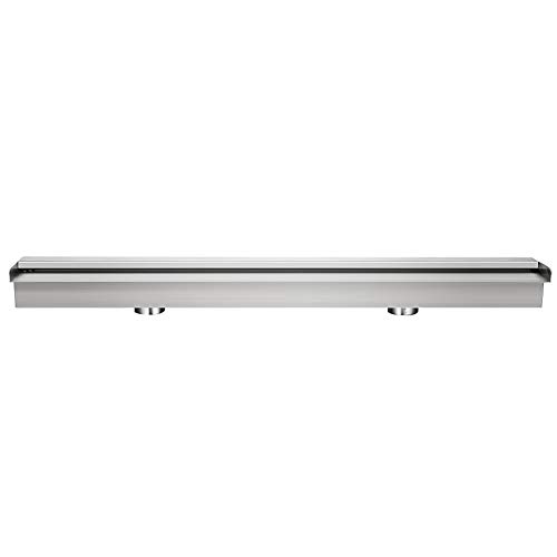 VEVOR Cascada de Agua de Acero Inoxidable 150 x 11.4 x 7.8 CM Fuente de Cascada Cascada Agua Acero Inoxidable Fuente Rectangular para Piscina