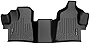 SMARTLINER Custom Fit First Row (1 PCE) Floor Mat Liners Compatible with 2020-2023 Ford Transit w/ Vinyl Flooring (No Transit Connect)