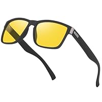 Perkanion Lunettes de Soleil Polarisées pour Homme Femme Classiques Protection UV400 pour Conduite Pêche Monture Léger Confortable