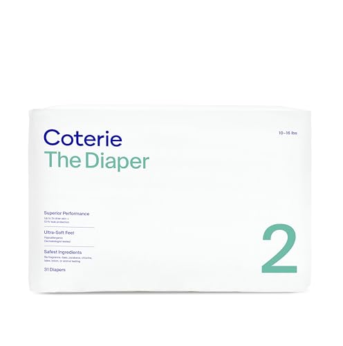 Coterie Size 2 Diaper, 31 Ct-L8