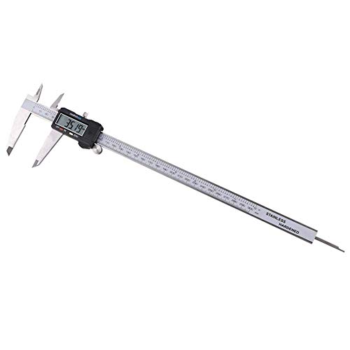 Image of 300mm Electronic Digital Caliper Stainless Steel 0-300mm LCD Micrometer Measuring Tool Professional Accuracy Gauge