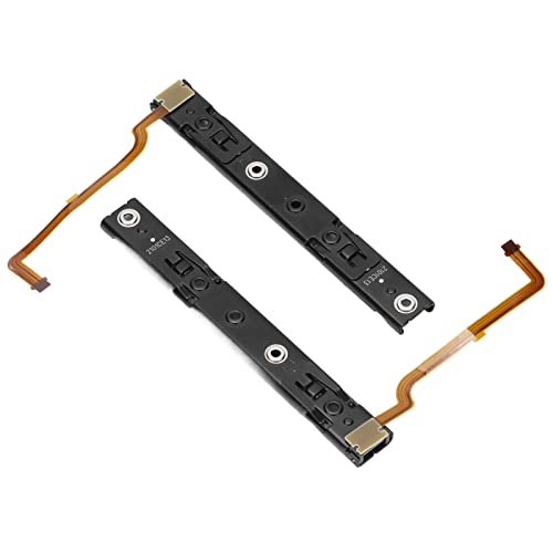 TARSHYRY Soporte de Metal con Riel Deslizante Izquierdo y Derecho con Sensor de Cable Flexible para Dispositivos Compatibles con Kit de Riel Lateral de Repuesto para Reparación de Consola