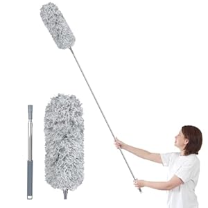 Fogray Staubwedel Teleskop Waschbar Ausziehbar bis 237cm