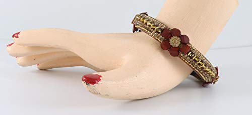 Image of NMII Viral Multi Colour Glass Bangles with Golden Ghungroo Charms & Stone Work For Women & Girls | Fancy Designer Glass Bangle | Traditional Chudi | Kanch Ki Churi | Stylish Ghungroo Bangle For Women