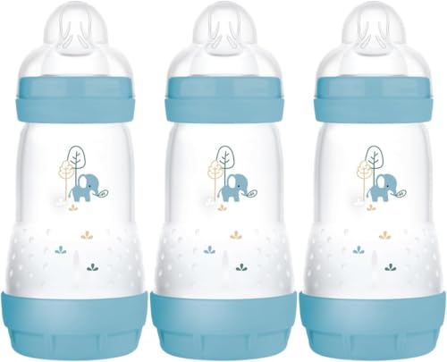 MAM Easy Start Anti-Colic 260ML Bottle 3PK - Blue