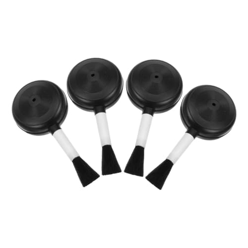 LALAFINA 4個エアダスター ブロアー ブラシ カメラレンズや電子機器用ほこり除去ツール レンズ保護設計で傷防止 ラップトップキーボードやス