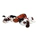 Pound Puppies Reddish Brown with Black Spots Plush Toy