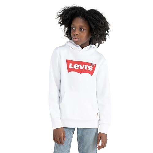 Levi's Kids batwing screenprint hoodie Jungen Weiß 14 Jahre