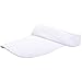 Summer Outdoor Sports Beathable Long Brim Empty Top Baseball Sun Cap Hat Visor White