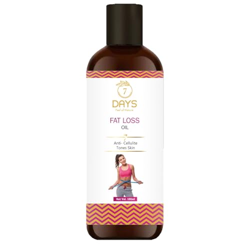 7 DAYS Fat Loss Oil, Fat Burner Oil for Weight Loss | Fat Burning Oil Slimming Oil for Men & Women – 100ml