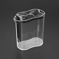 Russell Hobbs Entsafter [Gemüse und Obst] Desire Rot (XL Einfüllöffnung f. ganzes Obst & Gemüse, 2 Geschwindigkeitsstufen, 750ml Saftbehälter, 2,0l Fruchtfleischbehälter, BPA-frei) Saftpresse 24740-56 – Ansicht 6