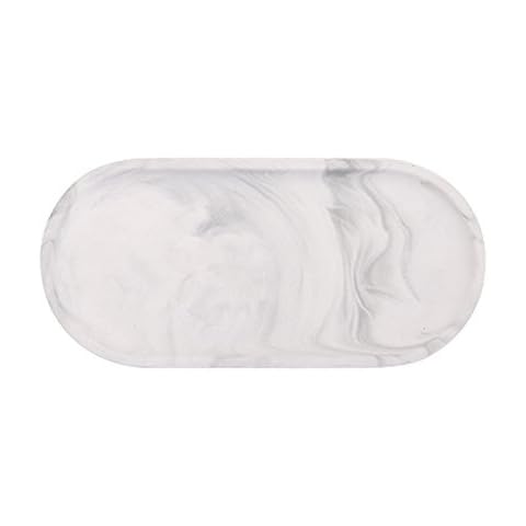 CHOOLD Chic Ceramic Marble Oval Plate Cover