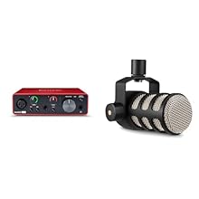 Broadcast-quality dynamic microphone optimised for podcasting with a rich, balanced sound perfect for all voice applications, including broadcast and voice-overs Integrated yoke mount allows for easy positioning, with an innovative dual 3/8" and 5/8"...