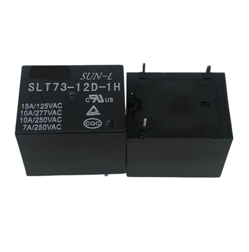 Relé SLT73-24D-1H de 4 pines para solucionar fallos de sobrecarga en placas