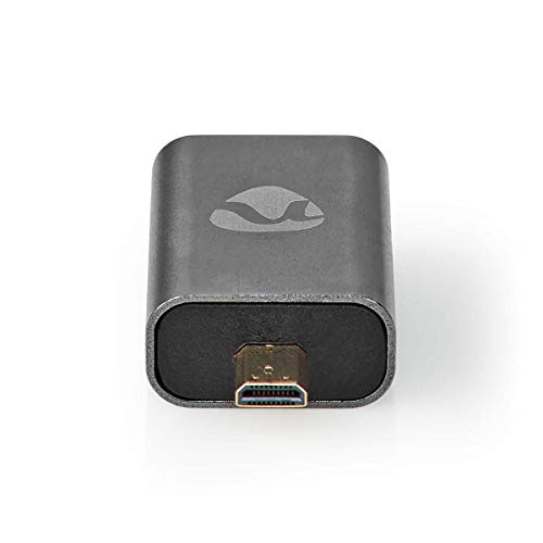 Nedis Adaptateur HDMI Micro Connecteur vers HDMI Forme Droit en Aluminium - vue 6