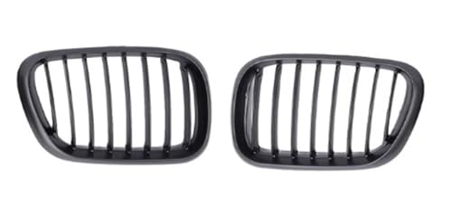 Rejilla ventilación de coche para X5 E53 de 1999 a 2003, par de protectores para capó delantero