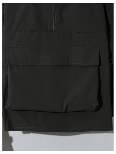 SweatyRocks Boy's Half Zip Pullover Hoodie Long Sleeve Loose Sports Jacket with Pockets4