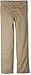 Dickies Big Boys' Flex Waist Flat Front Pant, Khaki, 16 Regular