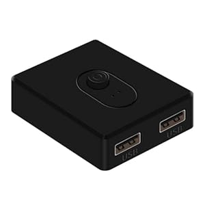 Yizitu USB 2.0/3.0 KVM-Switch Schwarz