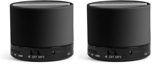 Enceinte Bluetooth Livoo TES175N appairage stéréo sans fil pour salon