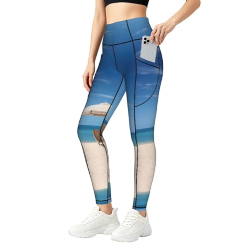 Pantalones de yoga relajados ERSDWRE para evitar presión en el abdomen