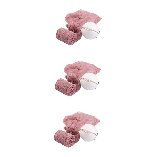 Tissu mohair pour photographie infantile Abaodam avec accessoires de tête haute finition