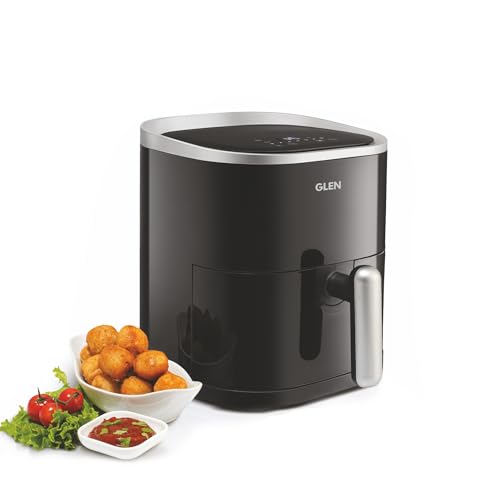 Glen Digital Air Fryer, 3.5 Litre Airfryer 1300W with 7 Pre-Set F...