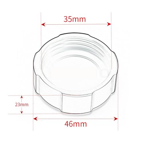 Bouchon d'huile en aluminium rigide protégeant le bocal MT-09