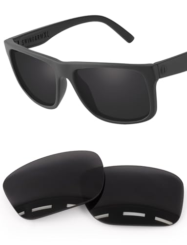 Lentes polarizadas de repuesto de policarbonato con máxima resistencia al impacto negro carbono