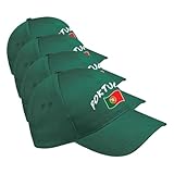 casquette portugal Casquette 100% coton avec fermeture auto grippante