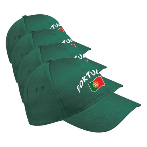 Supportershop Mixte Portugal Casquette De Baseball, Vert, Taille Unique EU