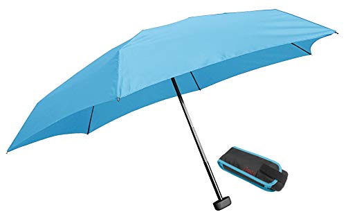 EuroSchirm Dainty Regenschirm blau One Size